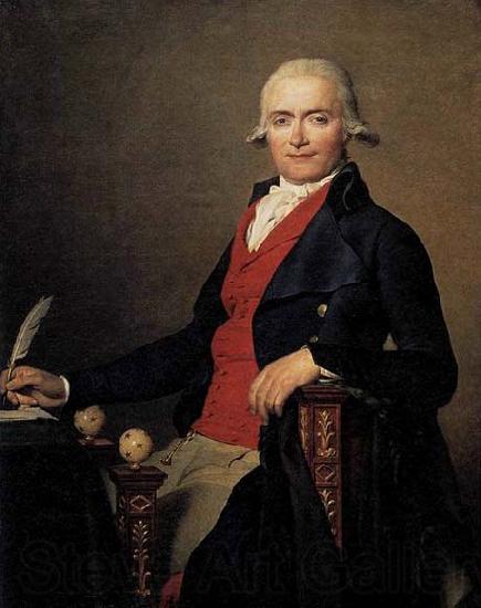 Jacques-Louis  David Portrait of Gaspar Mayer Norge oil painting art